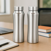 Montavo by FnS Oasis Stainless Steel Water Bottle Set of 3 (Capacity 1 ltr)
